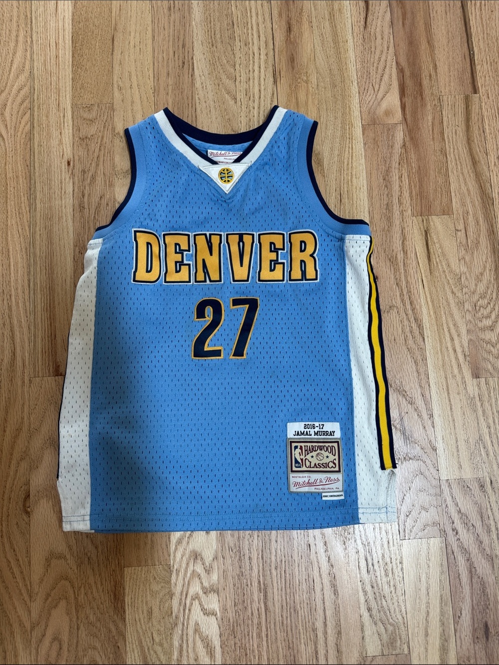 Mitchell & Ness Denver Nuggets Jamal Murray Hardwood Classics Jersey